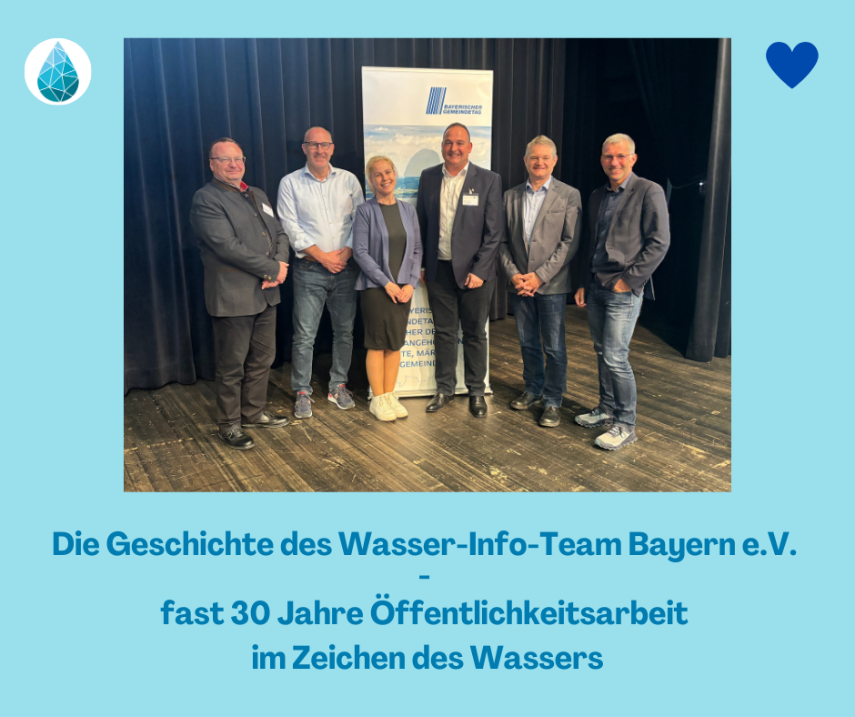 Mehr über den Artikel erfahren Die Geschichte des Wasser-Info-Team Bayern e.V. – fast 30 Jahre Öffentlichkeitsarbeit im Zeichen des Wassers